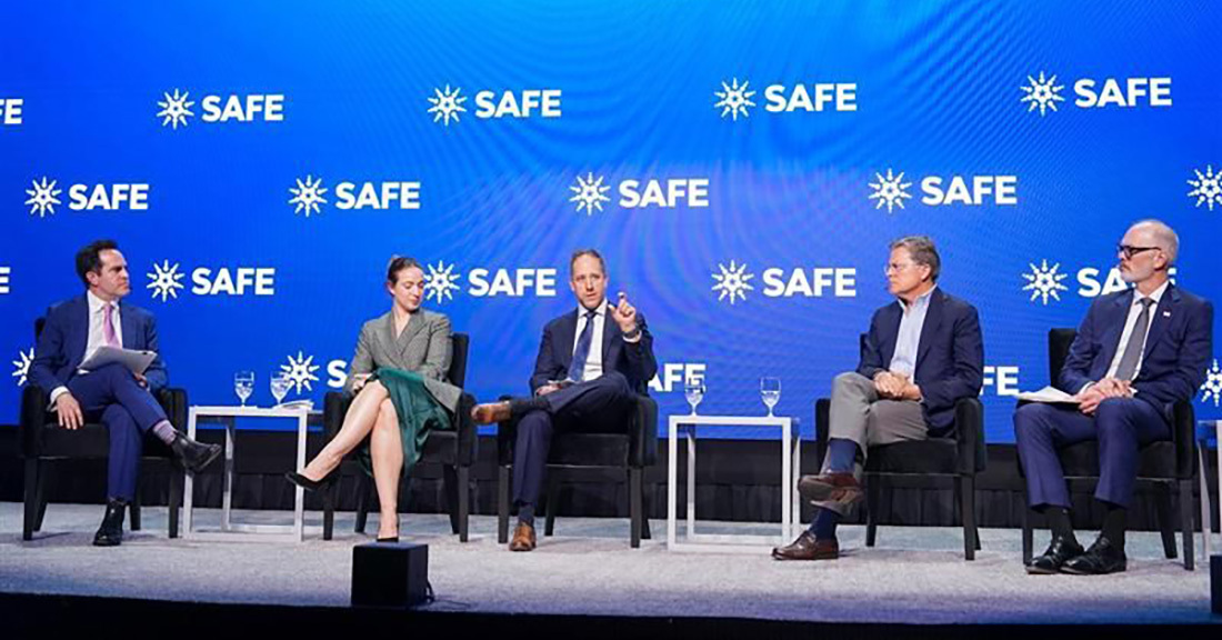 DAS Madeleine Bugel participates in panel at SAFE Summit