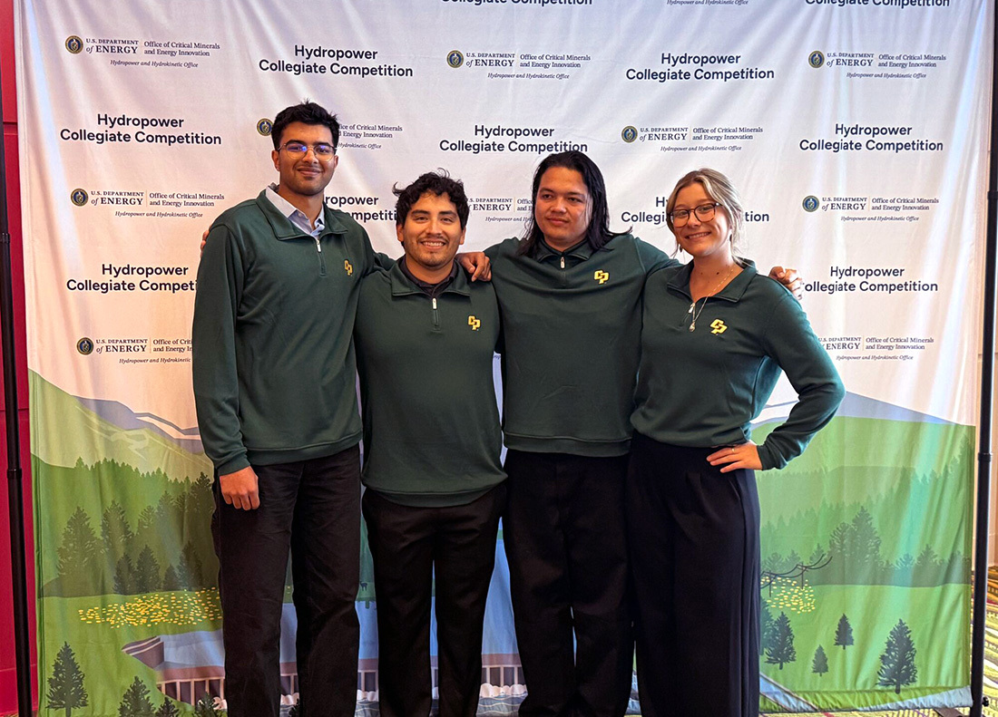 Students from California Polytechnic State University, San Luis Obispo. Photo courtesy of Ryan Ingwersen, National Laboratory of the Rockies