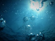 Image of bubbles underwater
