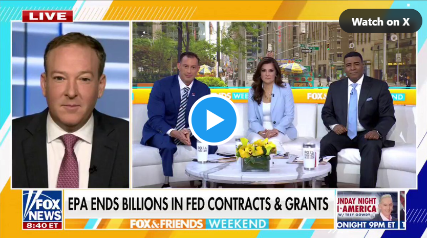 Administrator Zeldin challenges status quo of reckless spending.