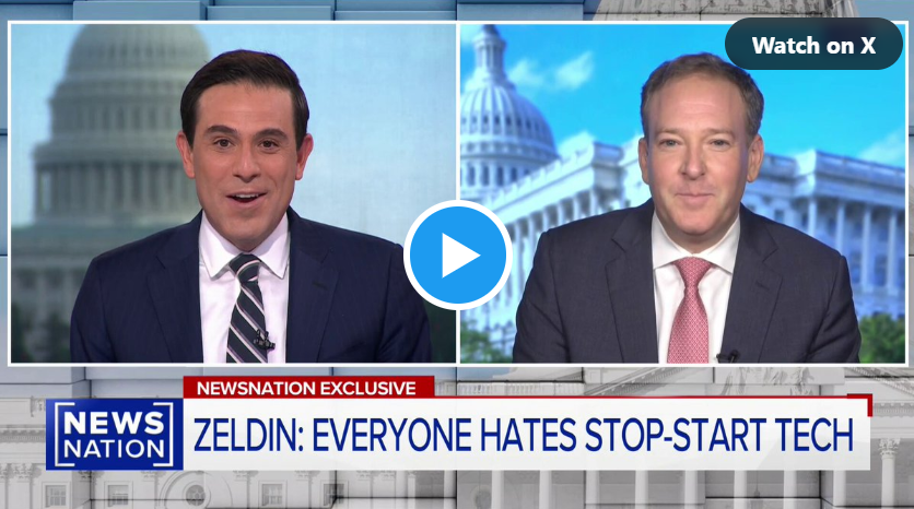 Administrator Zeldin interview with News Nation on start/stop technology. 