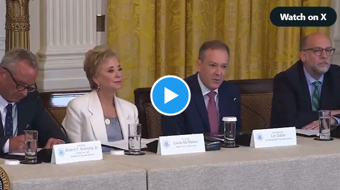 Administrator Zeldin serves on the MAHA Commission.