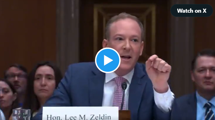 Administrator Zeldin amplifies his zero tolerance policy for waste and abuse while on Capitol Hill.
