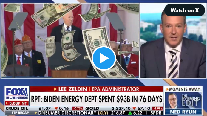 Administrator Zeldin interview on Fox News May 27.