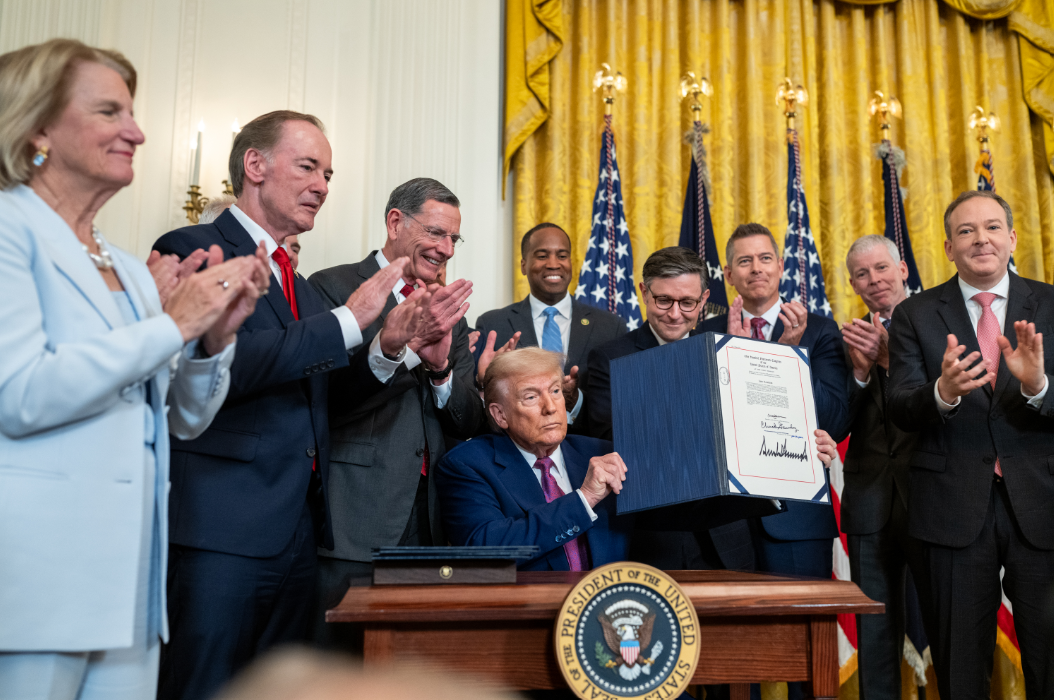 President Trump signs into law three Congressional Review Act resolutions disapproving California’s vehicle emission waivers.