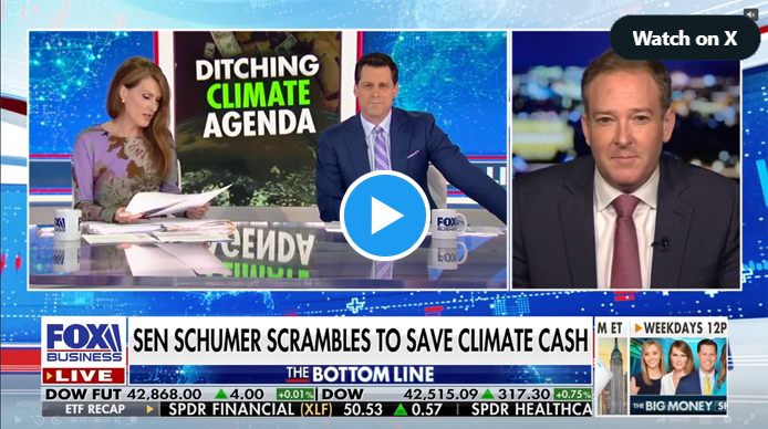 Administrator Zeldin interview on Fox Business.