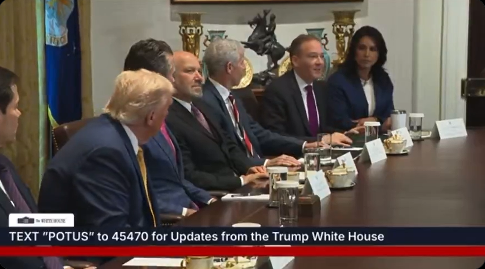 Administrator Zeldin speaks during a recent White House Cabinet briefing.