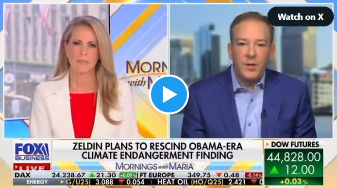 Administrator Zeldin on Fox News.