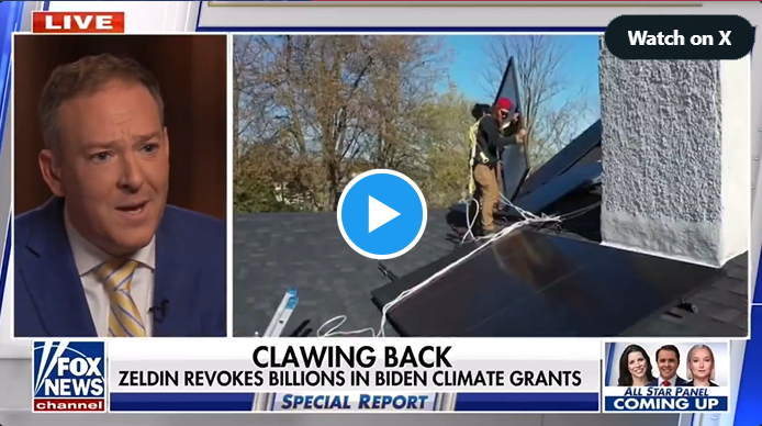 Administrator Zeldin interview with Fox News on zero tolerance policy for waste and abuse in government.