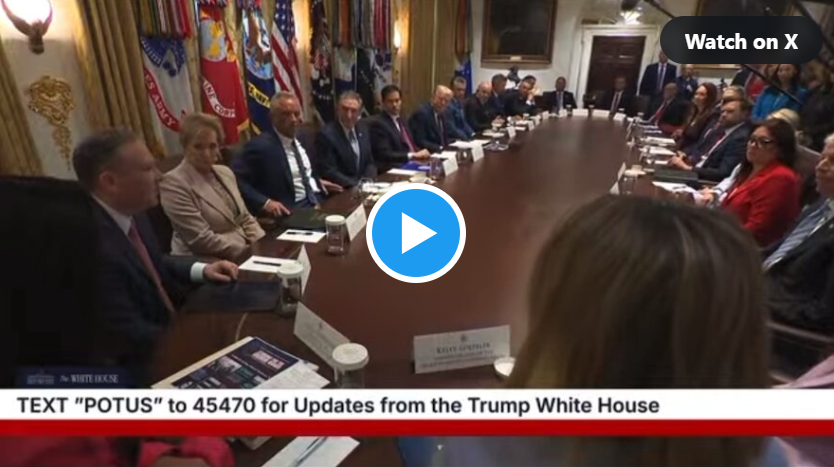 Administrator Zeldin participates in White House meeting.