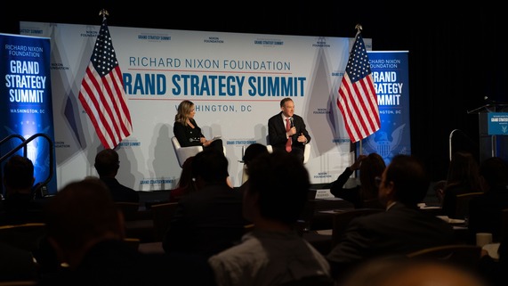 Zeldin speaks at the Nixon Foundation’s Grand Strategy Summit.