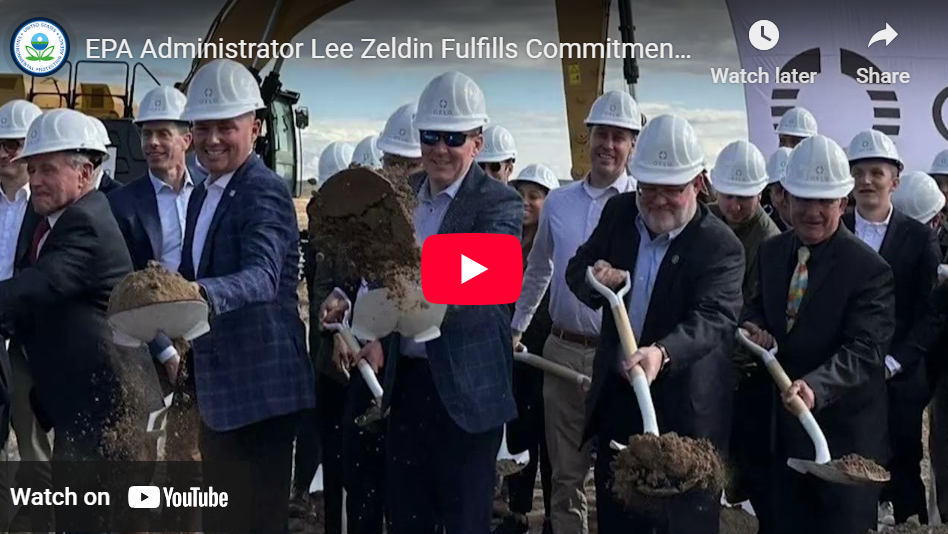 EPA Administrator Lee Zeldin Fulfills Commitment to Travel to all 50 States!