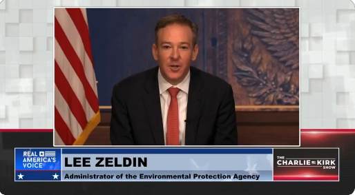 Administrator Zeldin on Charlie Kirk Podcast