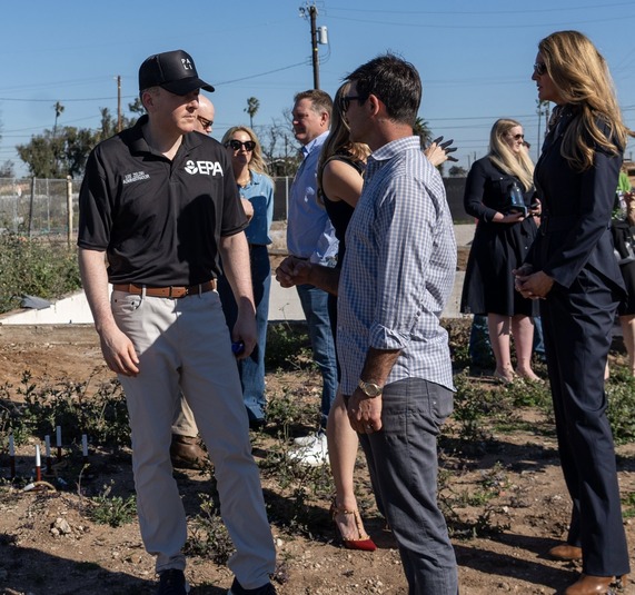 Administrator Zeldin Meets with Wildfire Victims