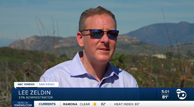 Administrator Lee Zeldin visit to avocado farm in Southern California.