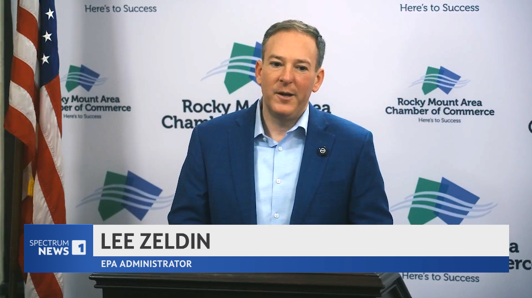Administrator Zeldin conducts interview on Spectrum News. 