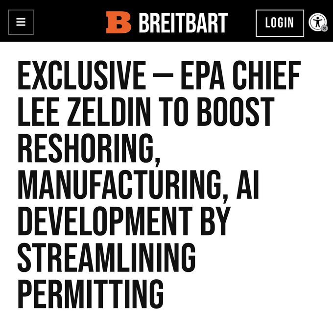 Breitbart News exclusive with EPA Administrator Lee Zeldin.