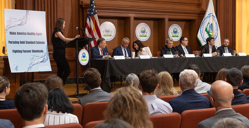 Administrator Zeldin and HHS Secretary Kennedy at PFAS Event 2