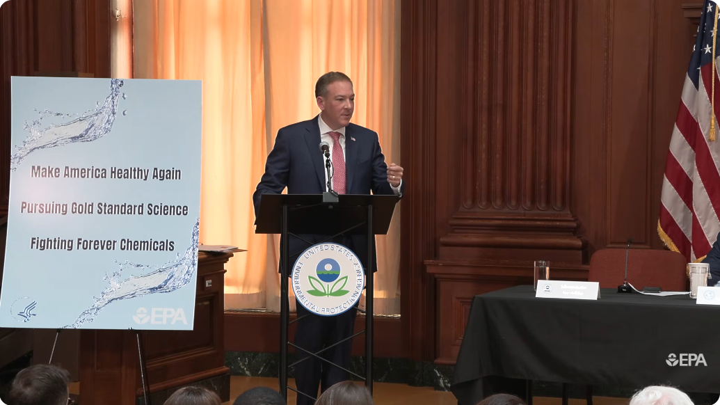 EPA Administrator Lee Zeldin unveils comprehensive PFAS strategy.