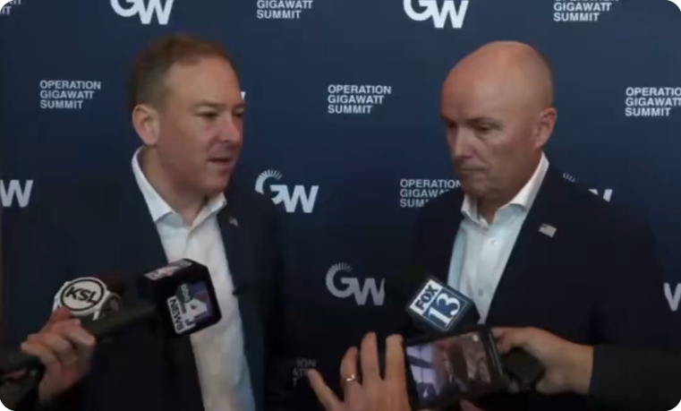 Administrator Zeldin kicks off a Utah visit alongside Governor Spencer Cox at his Operation Gigawatt Summit.