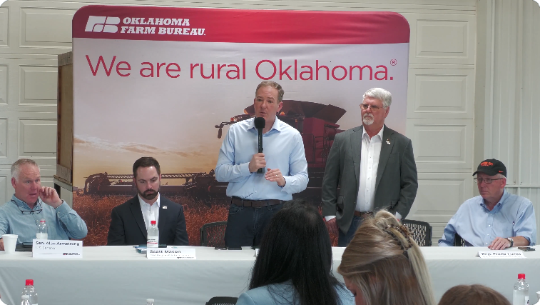 Administrator Zeldin Speaks with OK Farm Bureau