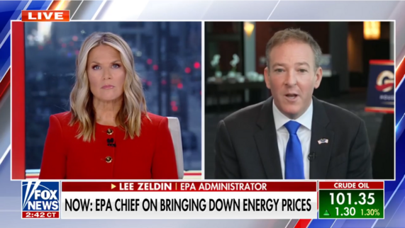 Administrator Zeldin Joins Fox News