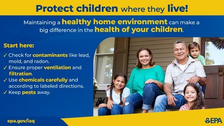 Maintaining a healthy home environment can make a big difference in the health of your children