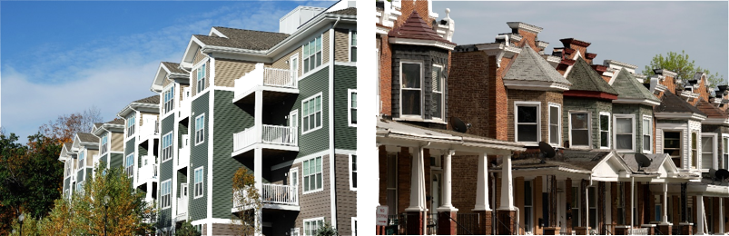 Row houses