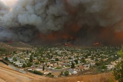 wildfire damage