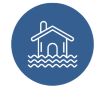 House flood icon