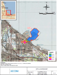this is a map of the Cleveland Cliffs Steel Indiana Harbor East Facility