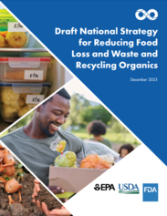 Draft National Strategy for Reducing Food Loss and Waste and Recycling Organics cover 