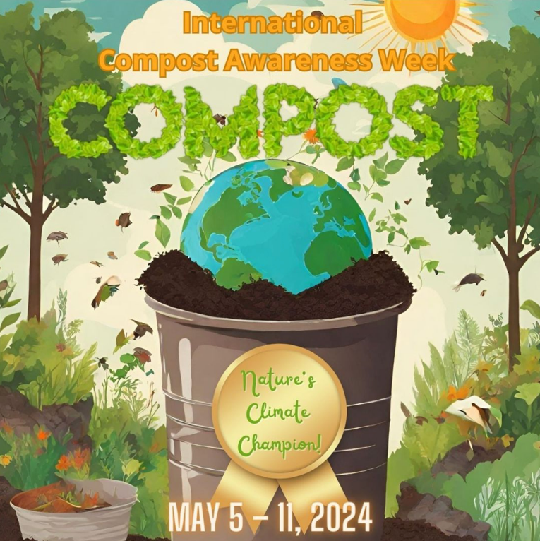 international Compost Awareess Week promotional poster for 2024