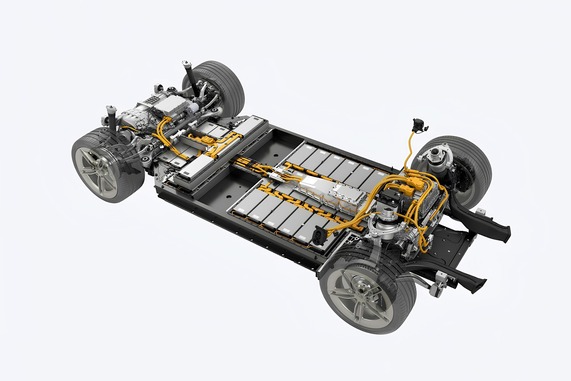 Chassis of EV car