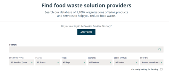 ReFED Releases New Resources: Report on Consumer Food Waste Reduction Strategies and Food Waste Solution Providers  2