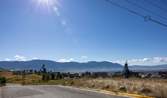 headframes in butte, mt
