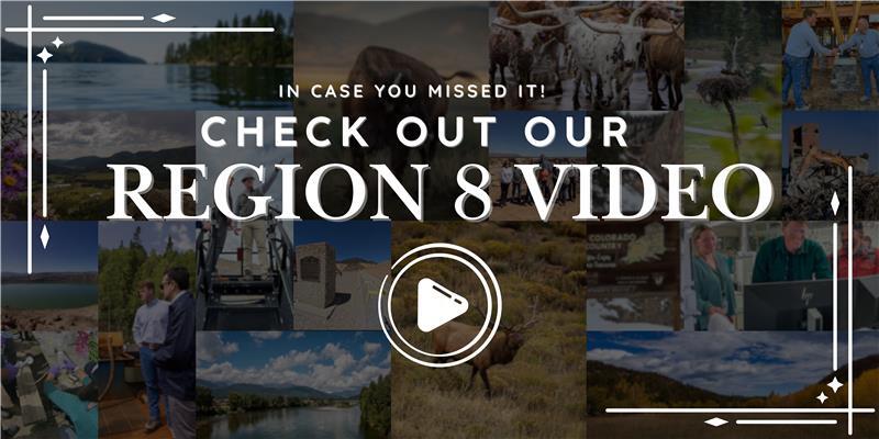 Picture showing snapshots of video stills with a play button that links to Facebook.