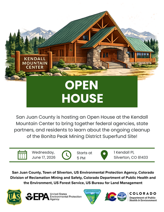 Open House Flyer for June 17 at Kendall Mountain Center