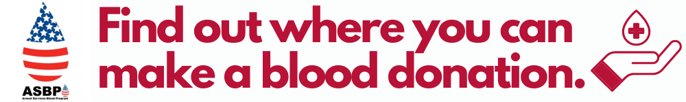 Find out where you can make a blood donation.