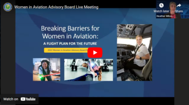 Breaking barriers for women in aviation: A flight plan for the future