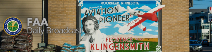 FAA Daily Broadcast - Florence Klingensmith Mural