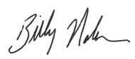 Billy Nolen Signature