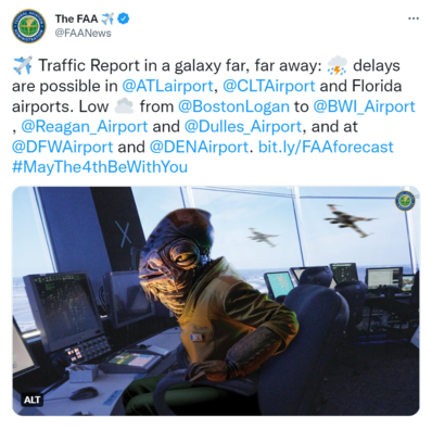 Traffic Report in a galaxy far, far away...