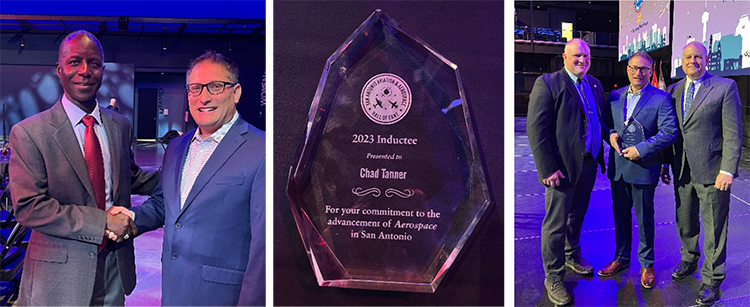 Chad Tanner, San Antonio Aviation and Aerospace Hall of Fame