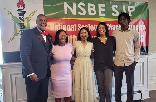 NSBE guests of honor at Scholarship Lunch