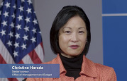 Photo of Christine Harada from the Better Contracting Initiative Video