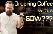 man holding a coffee in video thumbnail SOO vs. SOW