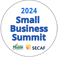 GMU small business summit 2024 logo