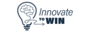 Innovate to Win logo: drawing of a brain inside a lightbulb with words "Innovate to Win"