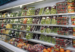 Grocery food display